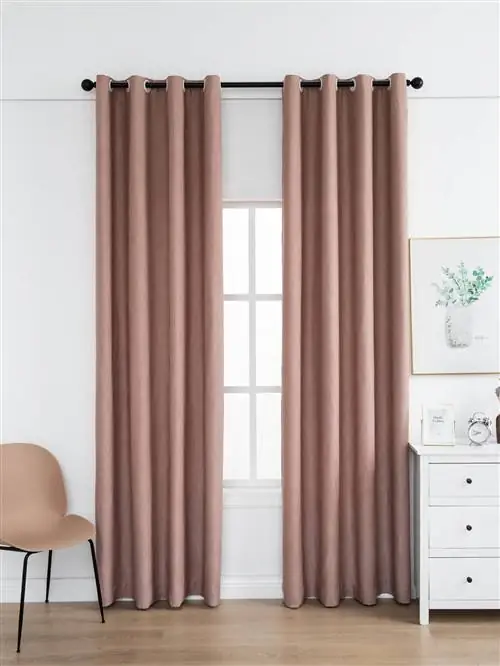 Шторы Shein Powder Pink Blackout