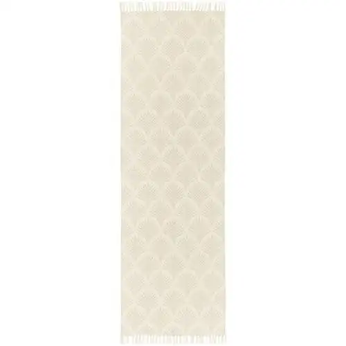 Ковер Westwing Klara Flat Weave из хлопка с бахромой