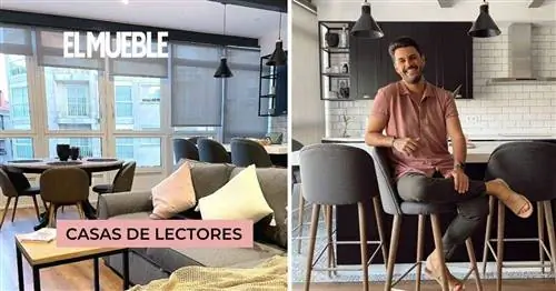 Casas de lectores: столетний дом с современной отделкой и черной кухней от Санти в Оренсе