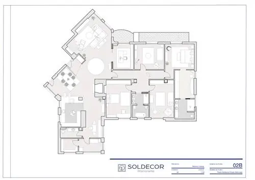 План квартиры Soldecor Avilés