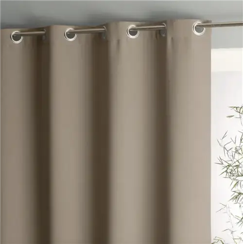 коричневая штора La Redoute коричневая штора La Redoute