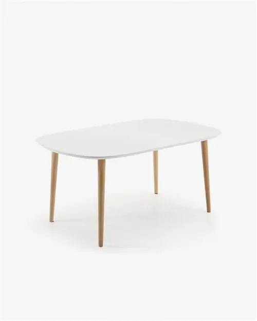 Овальный раздвижной стол Oqui от Kave Home