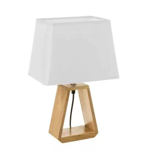 Прикроватная лампа Nordic Brown Wood от Lola Home на Maisons du Monde