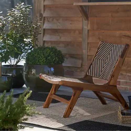 Садовое кресло Verona из акации и смолы от La Redoute