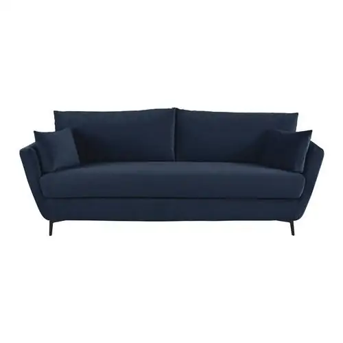 Кушетка Blue Velvet Prague от Maisons du Monde, набор из 2 предметов Кушетка Blue Velvet Prague от Maisons du Monde, набор из 2 предметов
