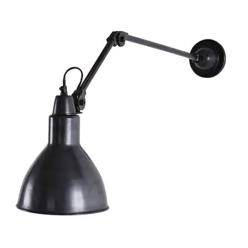 Промышленный настенный светильник Slate Grey Metal Swing Arm от Maisons du Monde. Промышленный настенный светильник Slate Grey Metal Swing Arm от Maisons du Monde.