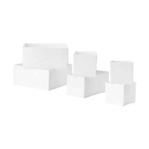 Набор из 6 коробок IKEA Skubb. Набор из 6 коробок IKEA Skubb.
