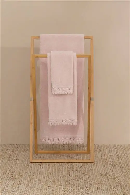 Розовое банное полотенце из хлопка крючком от Women'secret
