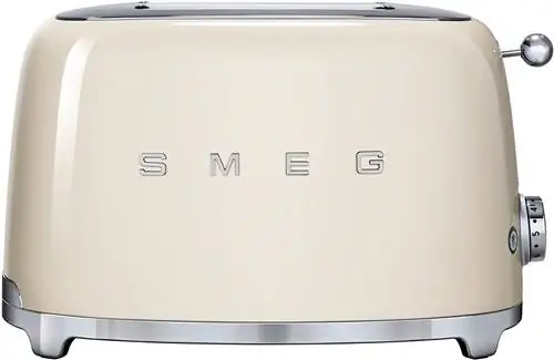 Что подарить на свадьбу: тостер SMEG бежевого цвета от Amazon.