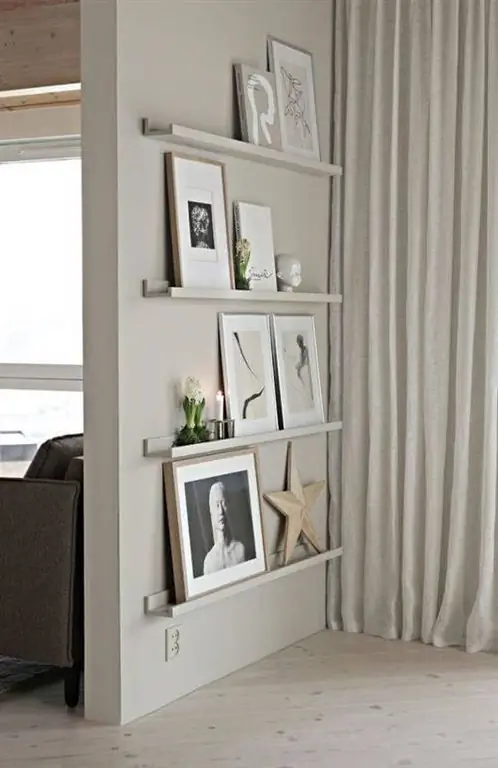 Полки ИКЕА Моссланда для прихожей