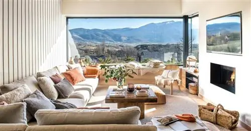 5 домов в горах, где можно жить весной на открытом воздухе