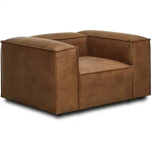 Кресло Westwing Lennon из переработанной кожи