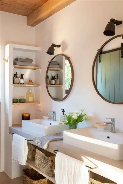 ванные комнаты в индустриальном стиле