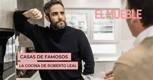 Кухня Роберто Леаля: белая, минималистичная, в скандинавском стиле, с большим количеством мест для хранения