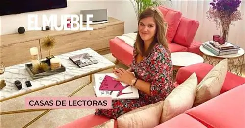 Casas de lectoras: дом с коралловым диваном, супер кухней и миксом стилей от Beatriz в Мадриде