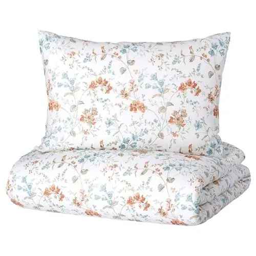 ИКЕА ЭРТВИКЕР пододеяльник и 2 наволочки