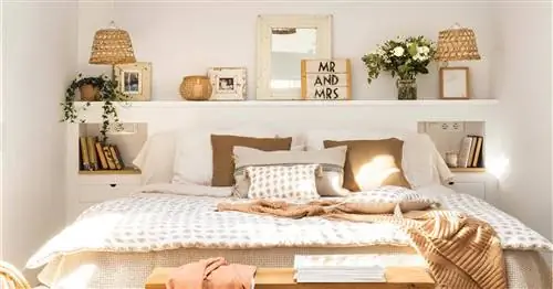 12 изголовий со встроенным столиком, трюк El Mueble для маленьких спален (с покупками)