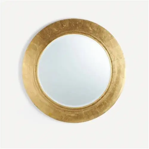 Украсьте маленькими круглыми зеркалами.