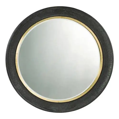 Украсьте маленькими круглыми зеркалами.