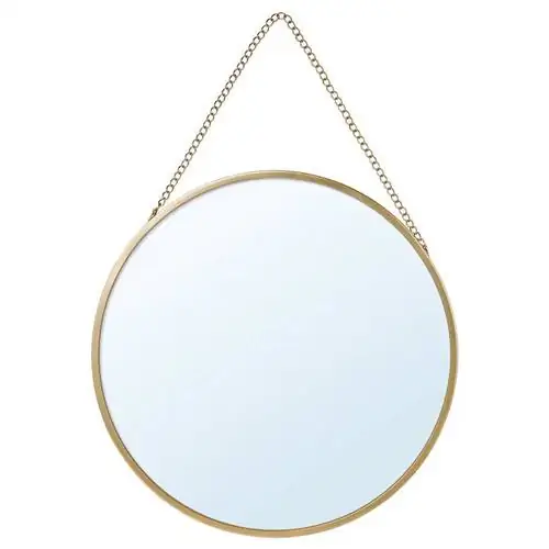 Украсьте маленькими круглыми зеркалами.