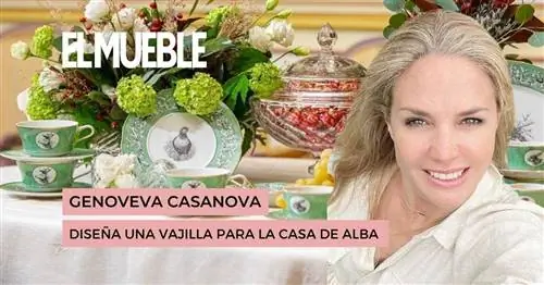Genoveva Casanova создает элегантную посуду для Casa de Alba, вдохновленную природой
