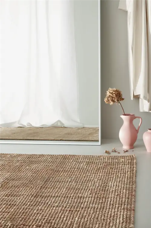 Большой ковер из волокна для гостиной ЛОХАЛС от ИКЕА