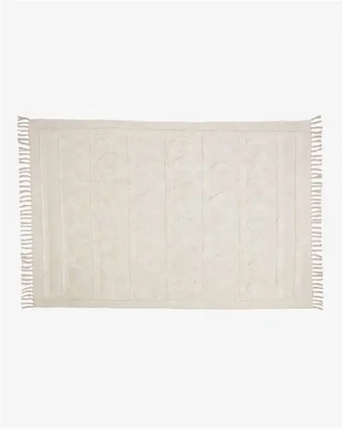 Большой белый ковер для гостиной от Kave Home