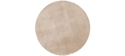 Большой круглый бежевый ковер для гостиной от Leroy Merlin