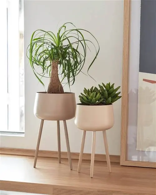 Горшок из серого металла Apia Ø 18 см от Kave Home