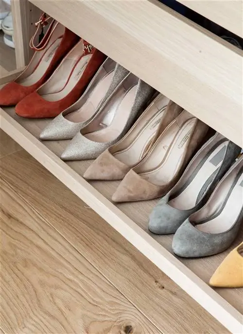 аккуратная обувь обувной шкаф шкаф_00511831 O