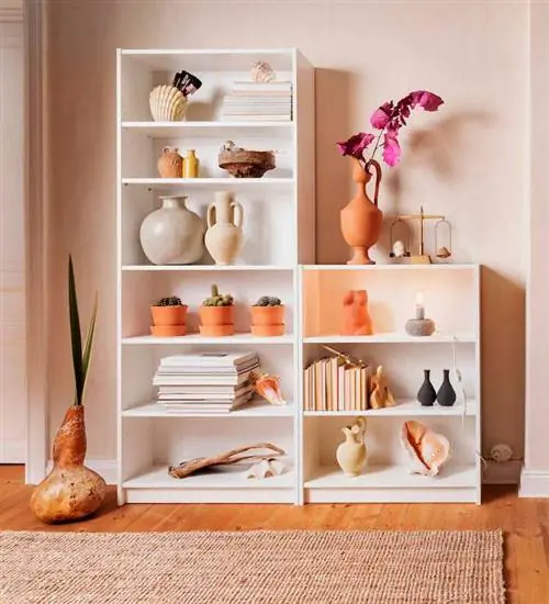 Украсьте полками из ИКЕА.