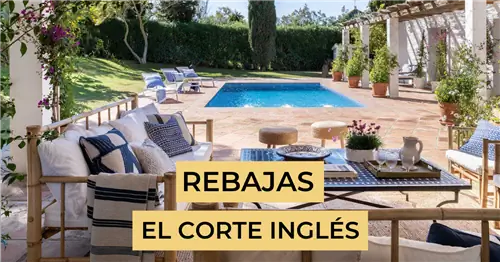 Продажа садовой мебели: 10 предложений от El Corte Inglés для обустройства вашего экстерьера