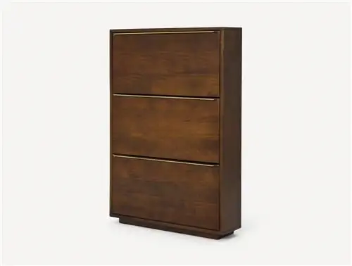 Тумба для обуви из дерева и латуни Anderson Mango от Made