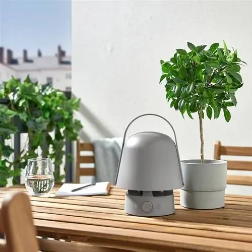 Портативная уличная лампа Ikea с bluetooth-динамиком