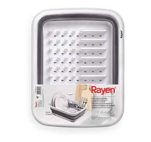 Складная сушилка для посуды Rayen