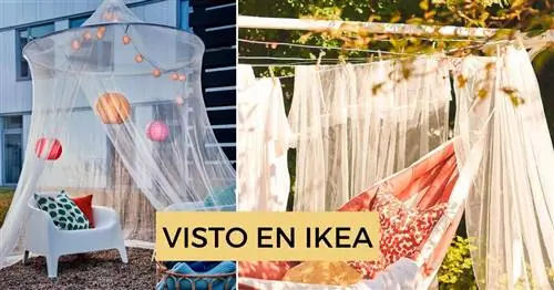 Москитные сетки Ikea: попрощайтесь с комарами летом с этими 3 моделями. Идеально подходит для террас! (с покупками)