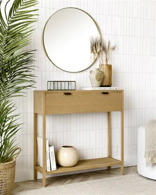 Дубовая консоль Бреда от Kenay Home. Дубовая консоль Бреда от Kenay Home.