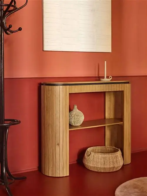Консоль Kave Home Licia из массива дерева манго