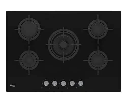 Газовая варочная панель Beko 5 конфорок HILW 75222 SL.