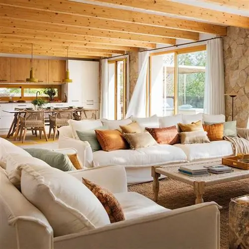 15 правил оформления гостиной с открытой кухней