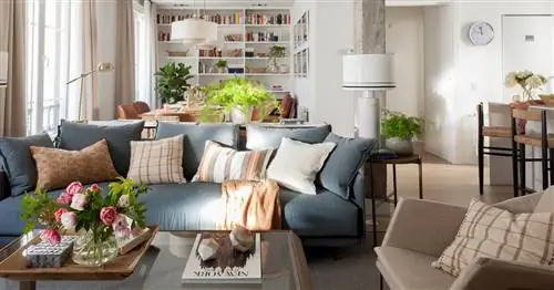 15 гостиных с открытой кухней: как правильно украсить? - ФОТО И ВИДЕО