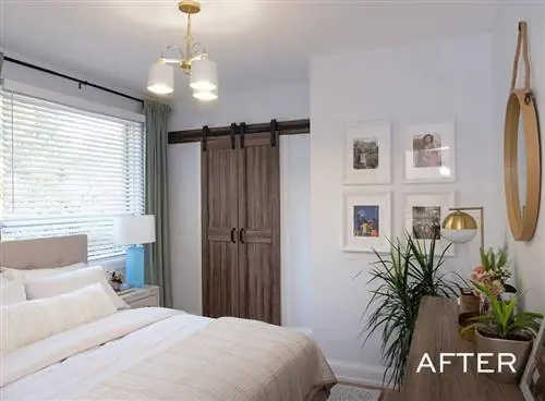 Спальня, отремонтированная братьями Скотт