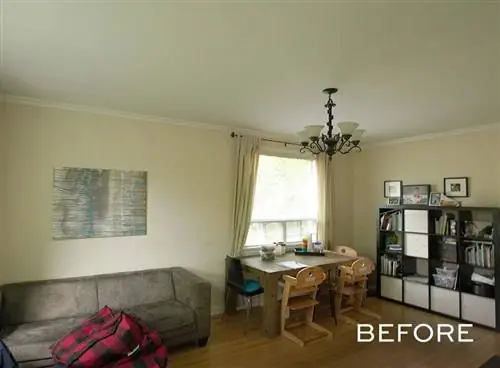 Гостиная до реформы братьев Скотт.