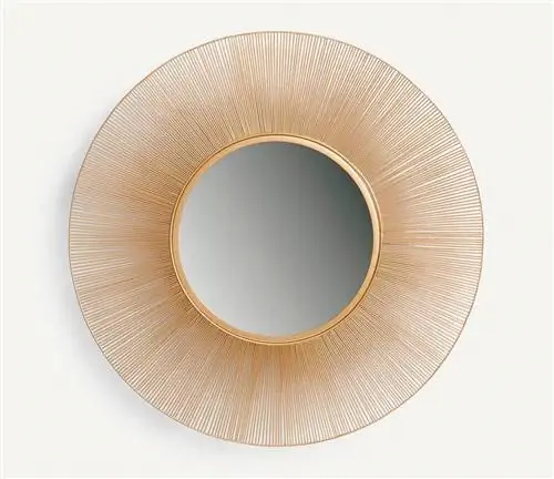 Декоративное круглое настенное зеркало Wheel El Corte Ingles