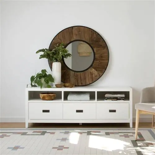 Тумба под ТВ Banak Importa белая, модель Kehra.