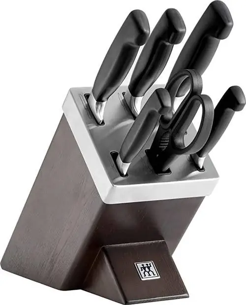 Прочные и устойчивые ножи.