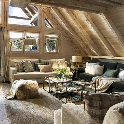 деревянная гостиная Кармен Кобе