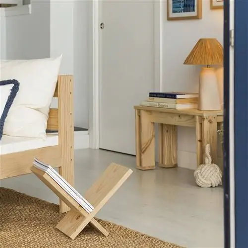 Подставка для журналов Hiruki от Muebles Lufe.