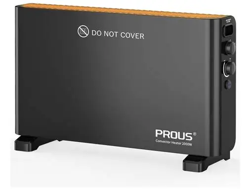 Продажа конвекторных обогревателей PROUS на Amazon