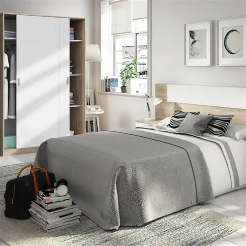 Спальня с гардеробом Леруа Мерлен